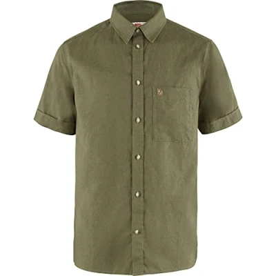 Abbildung von Fjällräven Övik travel Shirt SS 620 Green XL