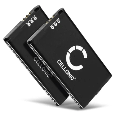 Abbildung von CELLONIC 2X Ersatz Akku SPR 001, 003, A BPAA CO kompatibel mit Nintendo 3DS XL/New XL Ersatzakku 1800mAh Game Gamepad Joypad Batterie