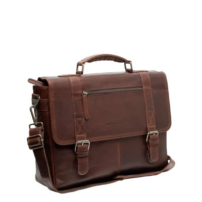 Abbildung von The Chesterfield Brand Leder Laptoptasche Braun Imperia