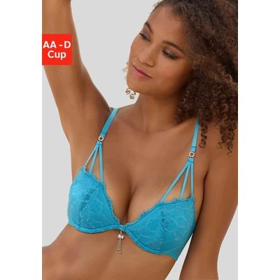 Abbildung von Lascana Pushup BH, Damen, Größe: 85B, Türkis