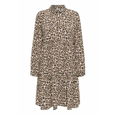 Abbildung von JDY Jdypiper NOOS Blusenkleid, Damen, Größe: 34, Pumice stone