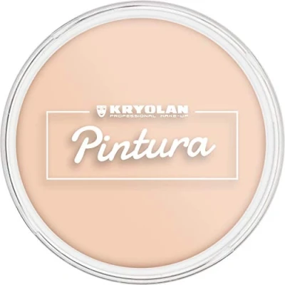 Abbildung von Kryolan Pintura Water Color Schminke 25ml, Farbe: Peach, Waschbar, Vegan, ohne Parfüm, Parabene, Glutenfrei ideal für Kinder, Party, Karneval, Fasching &amp; Halloween