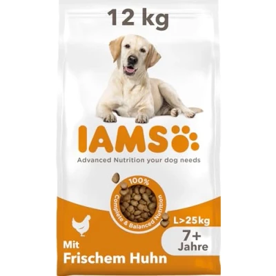 Abbildung von Iams Vitality Dog Senior Large Chicken 12 kg