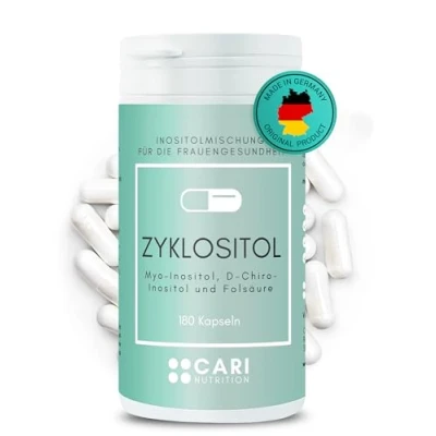 Abbildung von Zyklositol Inositol in Kapseln