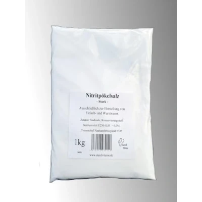 Abbildung von Pökelsalz stark 1kg Fleisch länger haltbar machen Nitritpökelsalz Ideal für alle Koch , Rauch und Rohpökelwaren