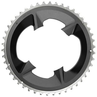 Abbildung von Sram Unisex Erwachsene Road Rival 107 Bcd Kettenblatt, Grau, 2x12