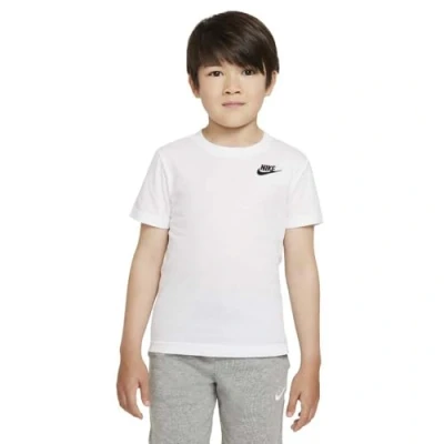 Abbildung von Nike Sportswear Futura TEE Unisex Tshirt basic für Kinder, Größe: 110/116, White