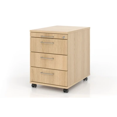 Abbildung von Hammerbacher Rollcontainer AC30 BS Eiche