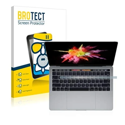 Abbildung von BROTECT Entspiegelungs Schutzglas für Apple MacBook Pro 13&quot; 2017 (Unteres Display) Schutz Folie Panzerfolie Glas Matt [Kratzfest 9H]