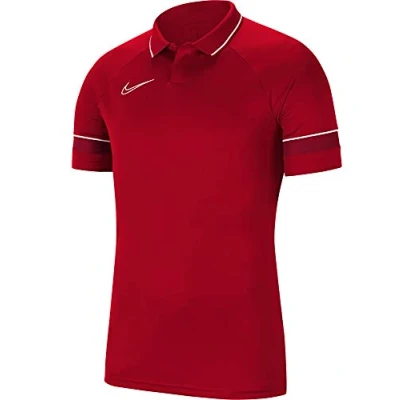 Abbildung von Nike Performance Fussball Teamsport Academy 21 Sport Tshirt für Kinder, Größe: 152 158, Rotweiss