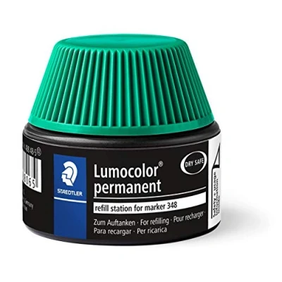 Abbildung von Staedtler 488 48 Lumocolor duo permanent marker Nachfüllstation für 342/348, grün