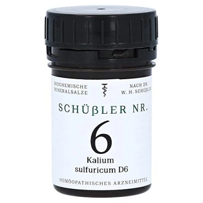 Abbildung von Schüssler NR.6 Kalium sulfuricum D 6 Tab 200 St