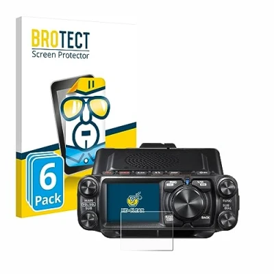 Abbildung von BROTECT (6 Stück Schutzfolie für Yaesu FTM 500DR Displayschutz Folie Ultra Klar