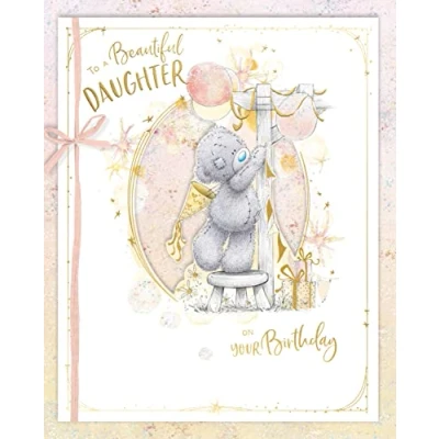Abbildung von Me To You Bear Geburtstagskarte, Motiv: Tochter