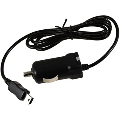 Abbildung von akku net KfZ Ladekabel mit integr. TMC Antenne 12 24V für Becker Traffic Assist Z215 Mini USB,