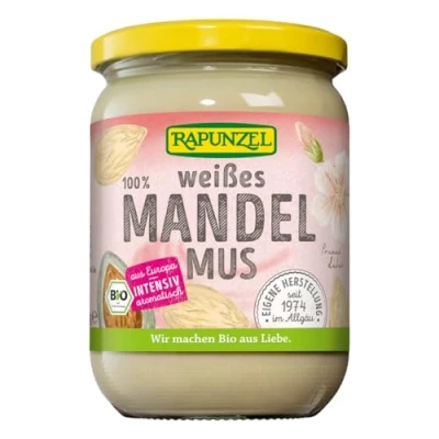 Abbildung von Mandelmus weiß, aus Europa