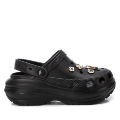 Abbildung von XTI Plateausandalette, Damen, Größe: 41, Black Schuhe