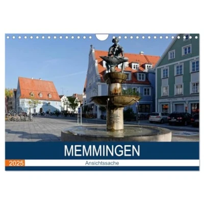 Abbildung von Memmingen Ansichtssache (Wandkalender 2025 DIN A4 quer), CALVENDO Monatskalender