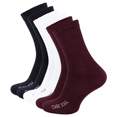 Abbildung von Stark Soul 6PACK Socken, Herren, Größe: 35 38, Burgund weiss marine