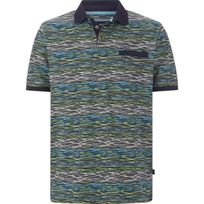 Abbildung von Babista Silviano Poloshirt, Herren, Größe: Medium, Grün gemustert