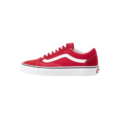Abbildung von Vans OLD Skool Sneaker low, Größe: 40, Racing red/true white Leder und textil
