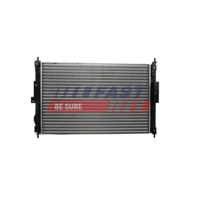 Abbildung von FAST FT55003 Kühler, Motorkühlung Aluminium 650 433 18 Kühlrippen mechanisch gefügt PEUGEOT: 308 SW 2, II Schrägheck, CITROËN: C4 Picasso 2