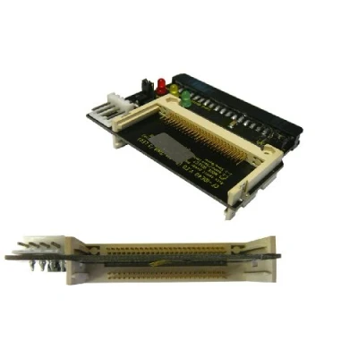 Abbildung von KALEA INFORMATIQUE Adapter für 2 COMPACT Flash CF Karten DMA oder UDMA weiblich auf IDE 3.5 Port des Motherboards.