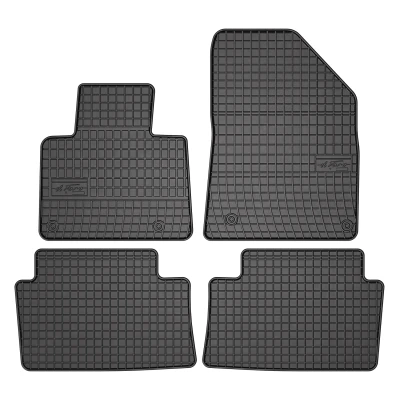 Abbildung von FROGUM 0644 Fußmattensatz Gummi vorne und hinten 4 schwarz Maßgefertigt CITROËN: C5 III Kombi, 3