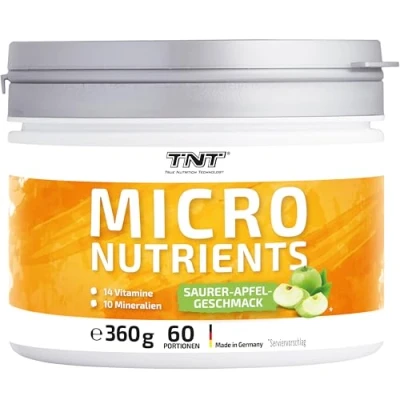 Abbildung von TNT Micronutrients (360g Dose) Apfel Geschmack 360 g