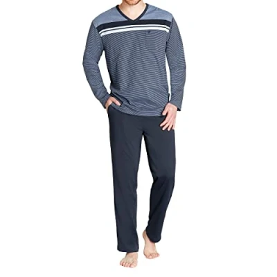 Abbildung von Hajo Pyjama Klima Komfort (Set, 2 tlg) Schlafanzug Baumwolle