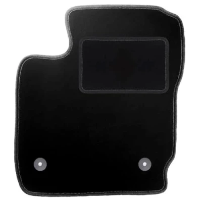 Abbildung von Wielganizator Automatte Passend für Ford Tourneo Courier kombivan 2014 Velours Autozubehör Praktische Fußmatte Auto 1 teilig schwarz
