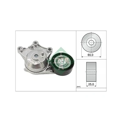 Abbildung von INA 534 0656 10 Spannarm, Keilrippenriemen 65 25 CITROËN: DS4 Schrägheck, C4 II PEUGEOT: 208 I Schrägheck