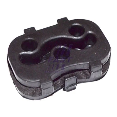 Abbildung von FAST FT84539 Anschlagpuffer, Schalldämpfer Gummi mit Gewebeeinlage Endschalldämpfer OPEL: Corsa D Schrägheck, FIAT: Grande Punto Schrägheck