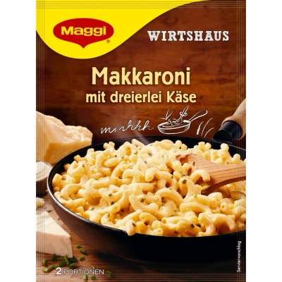 Abbildung von Maggi Wirtshaus Makkaroni mit dreierlei Käse 170G