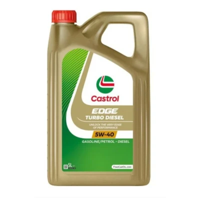 Abbildung von Castrol EDGE Turbo Diesel 5W 40 5l Motoröl 1535BD MERCEDES BENZ: Sprinter 3.5 t Kastenwagen, A Klasse kfzteile, kfzteile24