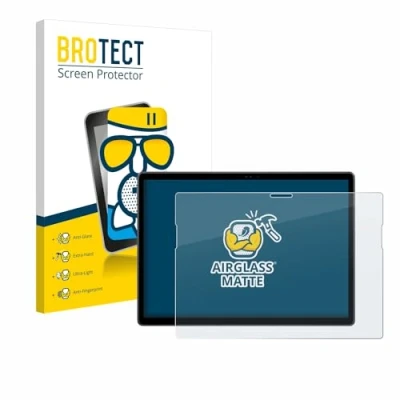 Abbildung von BROTECT Entspiegelungs Schutzglas für Dell Latitude 7350 Detachable Schutz Folie Panzerfolie Glas Matt [Extrem Kratzfest 9H, Anti Reflex]