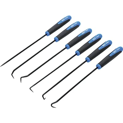 Abbildung von BGS 70046 Haken Satz extra lang 245 mm 6 tlg.