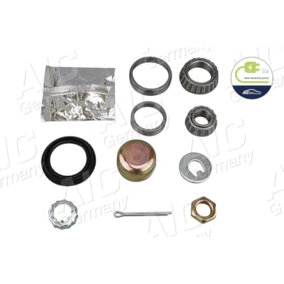 Abbildung von AIC 50766Set Radlagersatz Hinterachse links, rechts mit Fettkappe, Dichtring 50 VOLKSWAGEN: Polo II Coupe, GOLF 1 Cabriolet