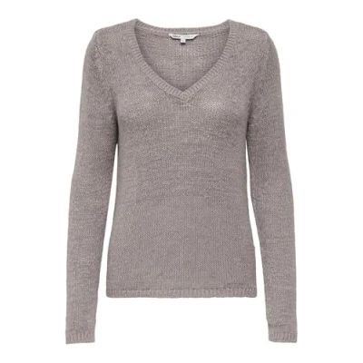 Abbildung von ONLY Onlgeena LS Strickpullover, Damen, Größe: Large, Satellite