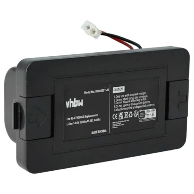 Abbildung von vhbw Akku kompatibel mit Rowenta X plorer Serie 50 RR7387, RR7387WH Home Cleaner Heimroboter Schwarz (2600mAh, 14,4V, Li Ion)