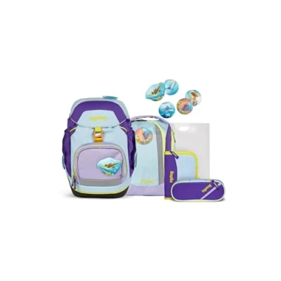 Abbildung von Ergobag Schulrucksack set Tauchbär Hellblau