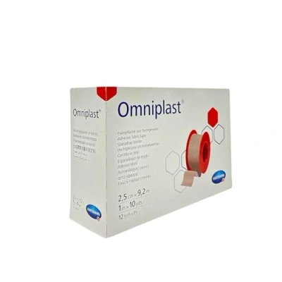 Abbildung von Omniplast® Spulenpflaster 2,5cm x 9,2m 12 St
