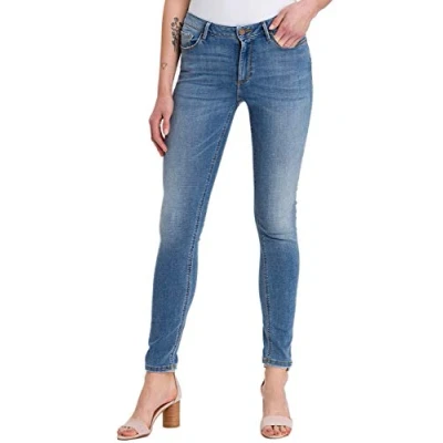 Abbildung von Cross Damen Alan Skinny Jeans, Blau (Mid Blue Used 123), 26W / 34L EU