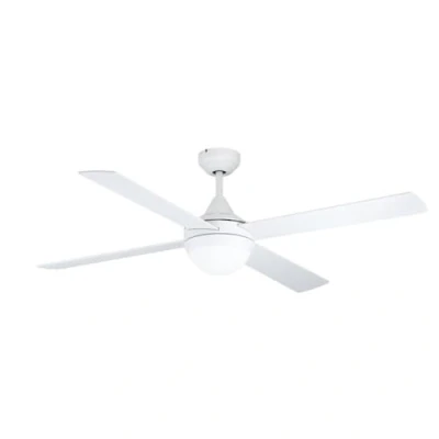 Abbildung von EGLO LED Deckenleuchte VARADERO Deckenventilator, Fernbedienung, Infrarot inkl., Ventilatorfunktion, Leuchtmittel wechselbar, Deckenlampe, Ventilator mit Licht, Wendeflügel, Ø 122cm