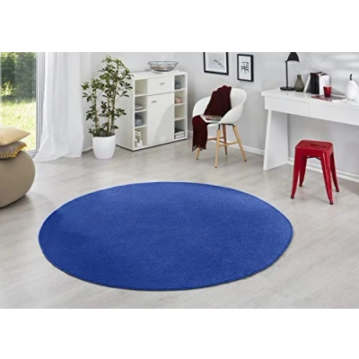 Abbildung von HANSE Home Teppich &quot;Fancy&quot;, rund, Kurzflor, Weich, Einfarbig, Wohnzimmer, Schlafzimmer, Esszimmer