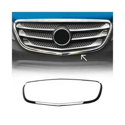 Abbildung von OMAC Kühlergrill Leisten Grillleisten kompatibel mit Mercedes Vito W447 2014 2019 2tlg Chrom