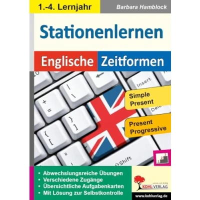 Abbildung von Stationenlernen Englische Zeitformen 1: Simple Present &amp; Progressive