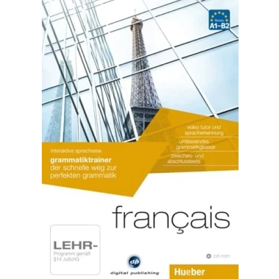 Abbildung von interaktive Sprachreise grammatiktrainer français: Der schnelle Weg zur perfekten grammatik / 1 CD ROM: Grammatik. ... (Interaktive digital publishing)