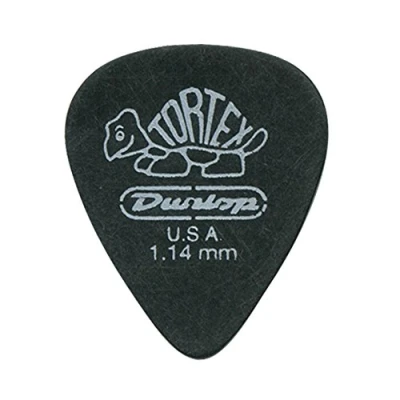 Abbildung von JIM DUNLOP Plektrum Tortex Pitch Black 1,14mm 72 Stück