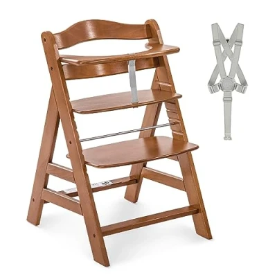 Abbildung von Hauck Hochstuhl Alpha+, walnut, aus Holz